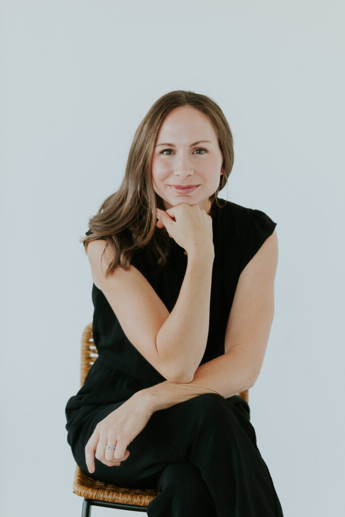 female-entrepreneur-headshot-sitting-on-stool-the-frame-charlotte